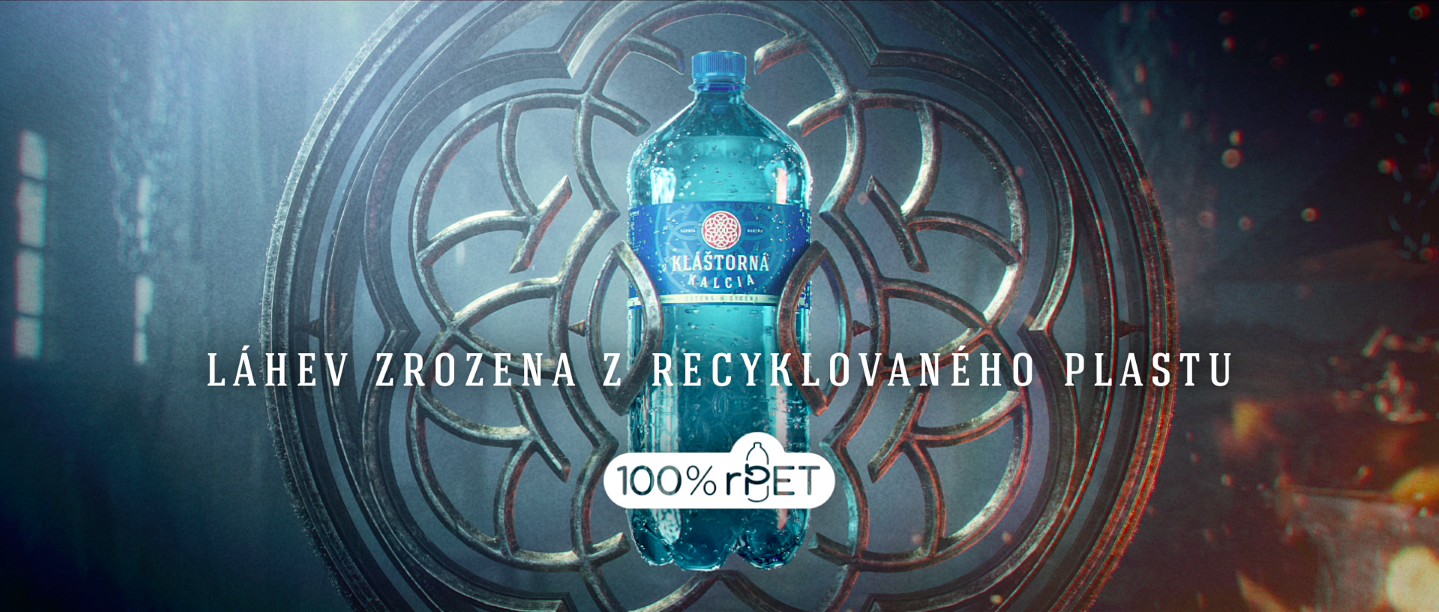 ZROZENÁ POUZE Z RECYKLOVANÉHO PLASTU